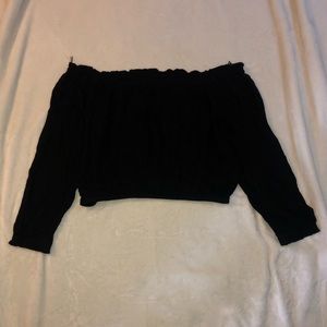 Off The Shoulder Crop Top